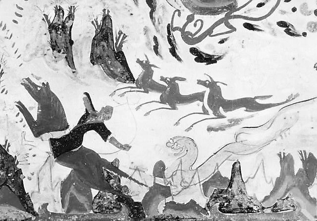 莫高窟第249窟狩猎图