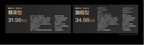 腾势N8L开启预售：搭载易三方与云辇-A，31.98万元起