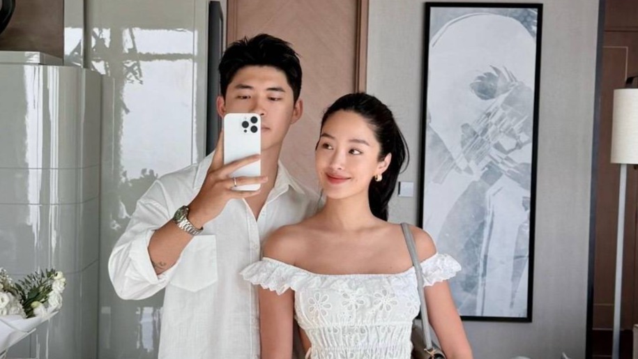 杨采钰老公晒夫妻合照为老婆庆生封面图