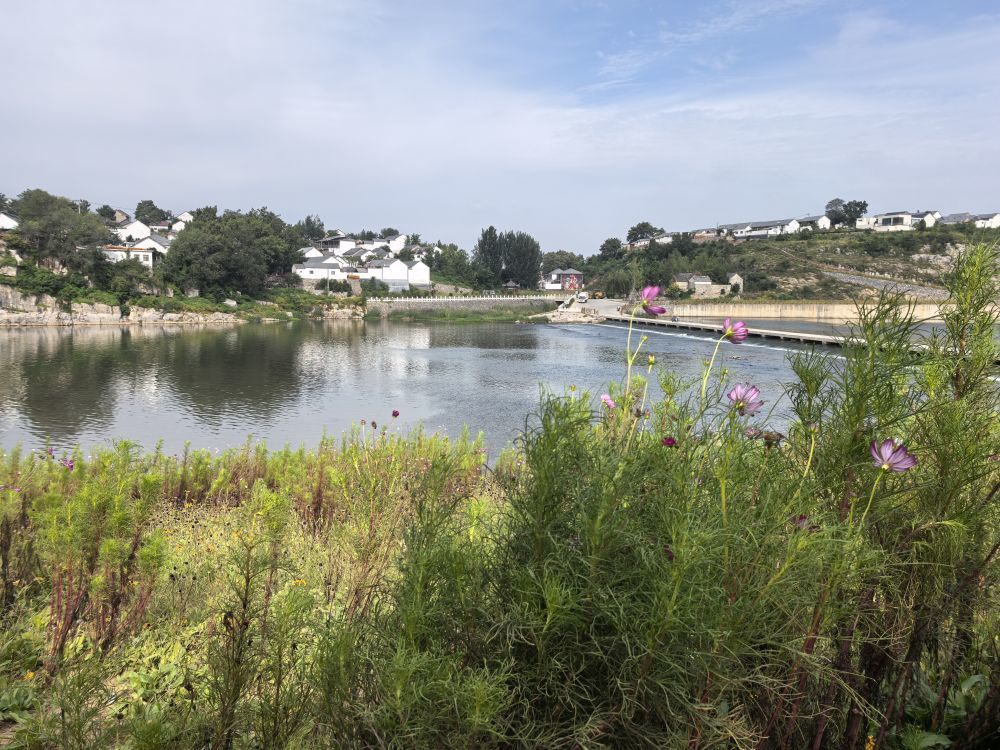 如今的沂河风景优美如画。