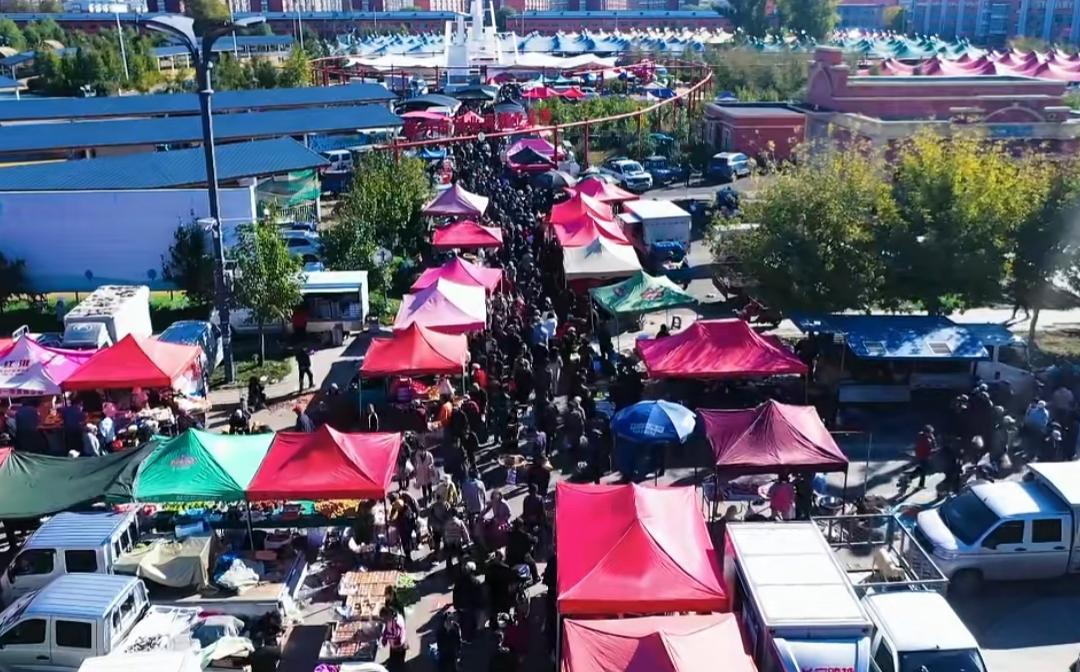 铁力市“赶山季”秋货大集