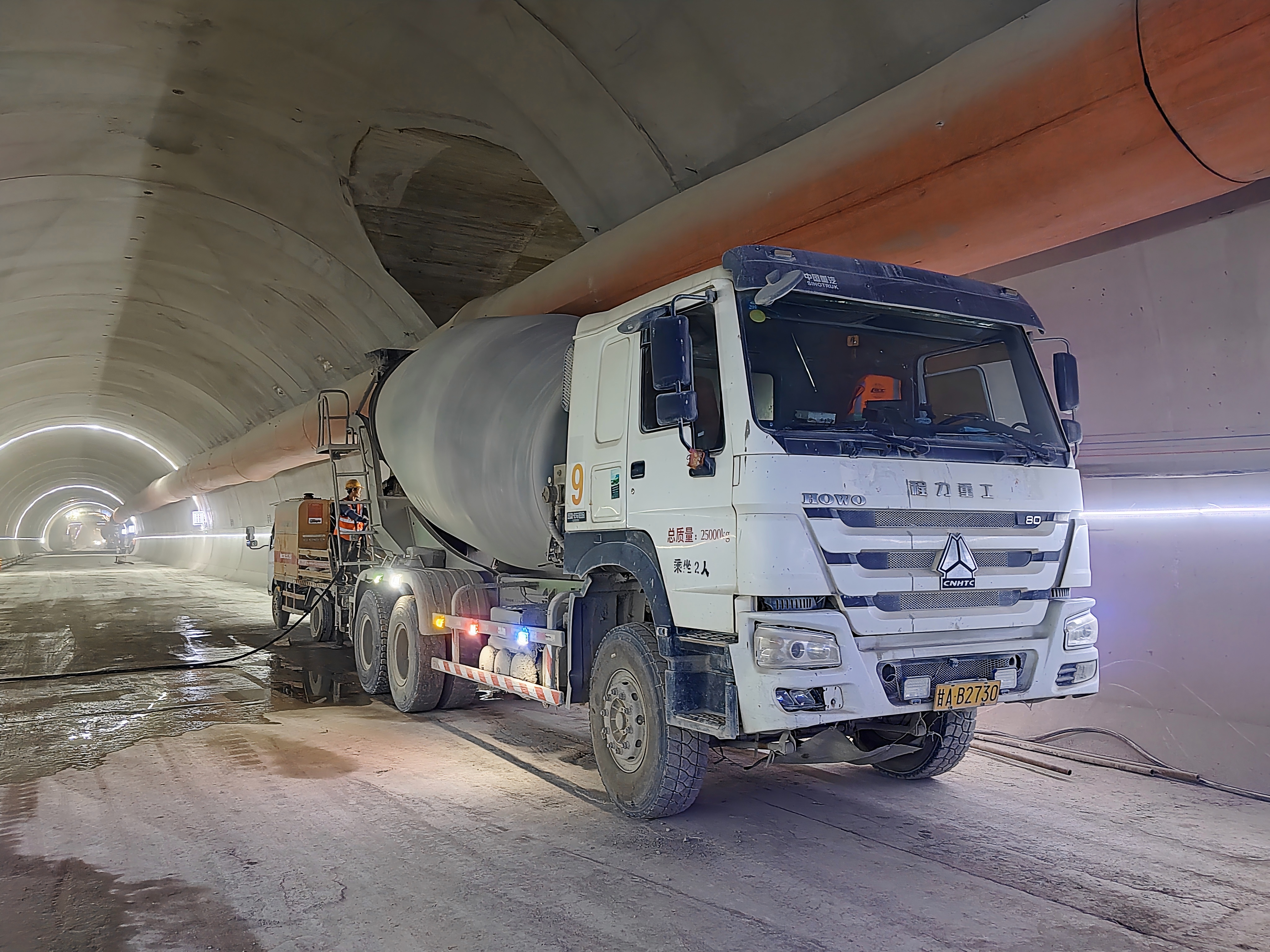 混凝土搅拌车保障工程用料