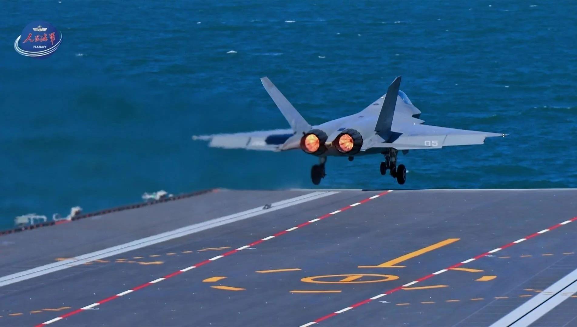 首次亮相閱兵半個月后,空警-600福建艦彈射畫面公布