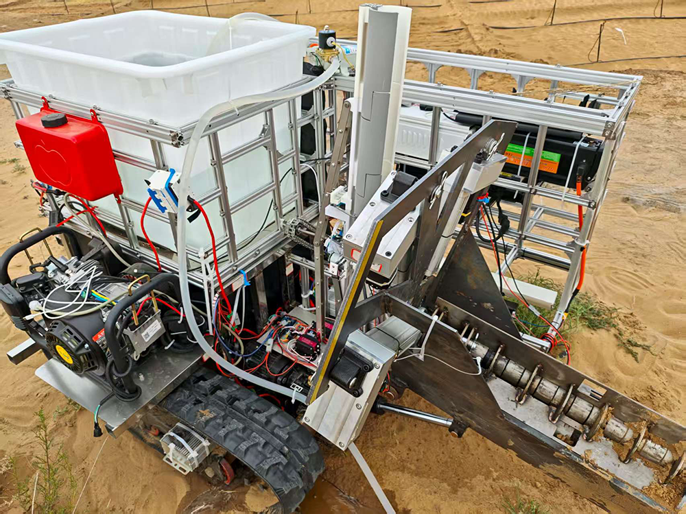 犁刀结构的种植车