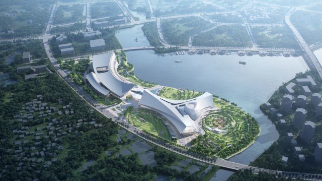 中国（海南）南海博物馆二期项目效果图。中国（海南）南海博物馆供图
