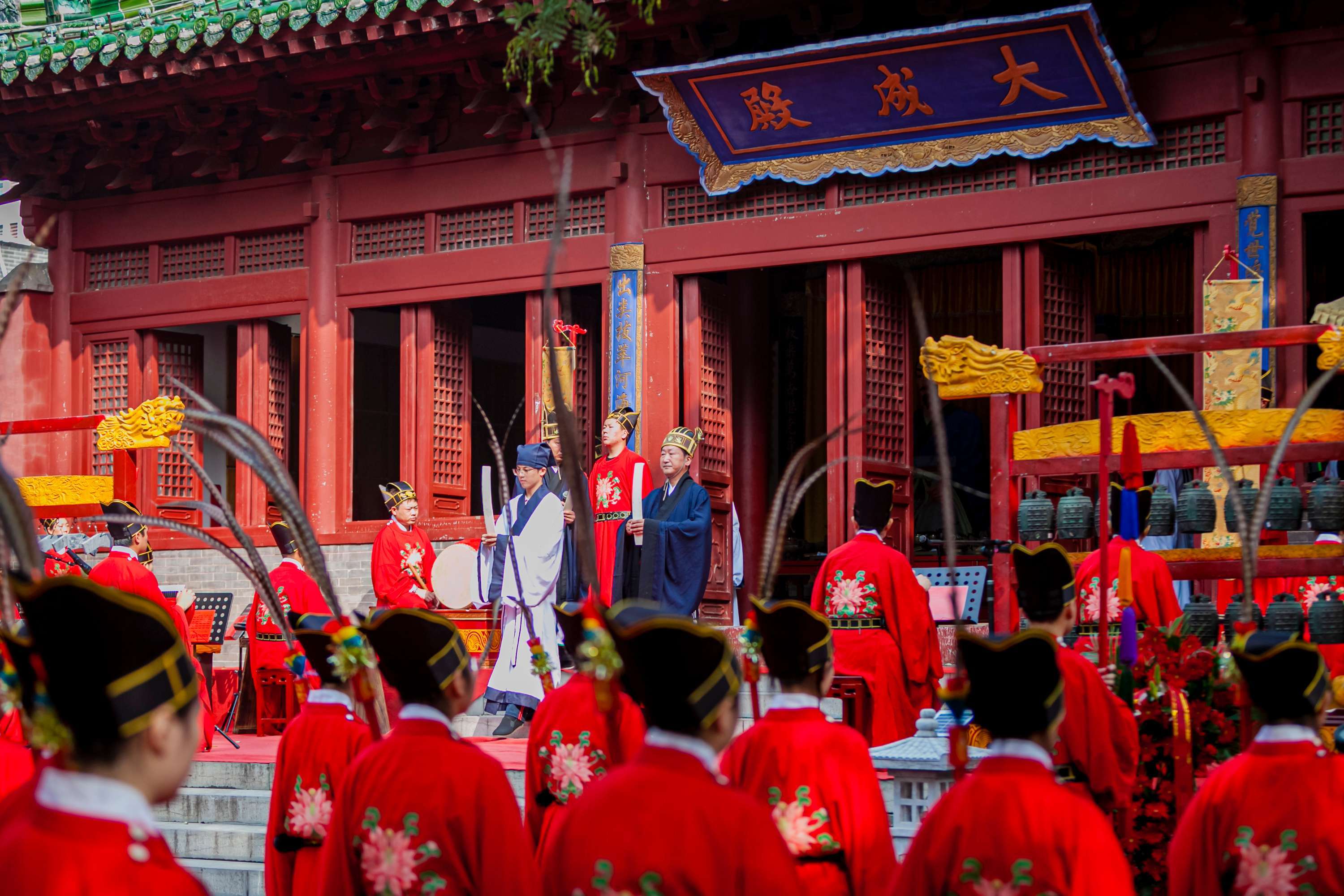 【组图】河北沧州：文庙展演传统释典礼