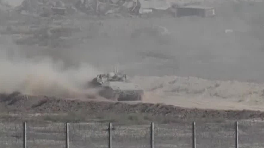 以军坦克逼近加沙城市中心