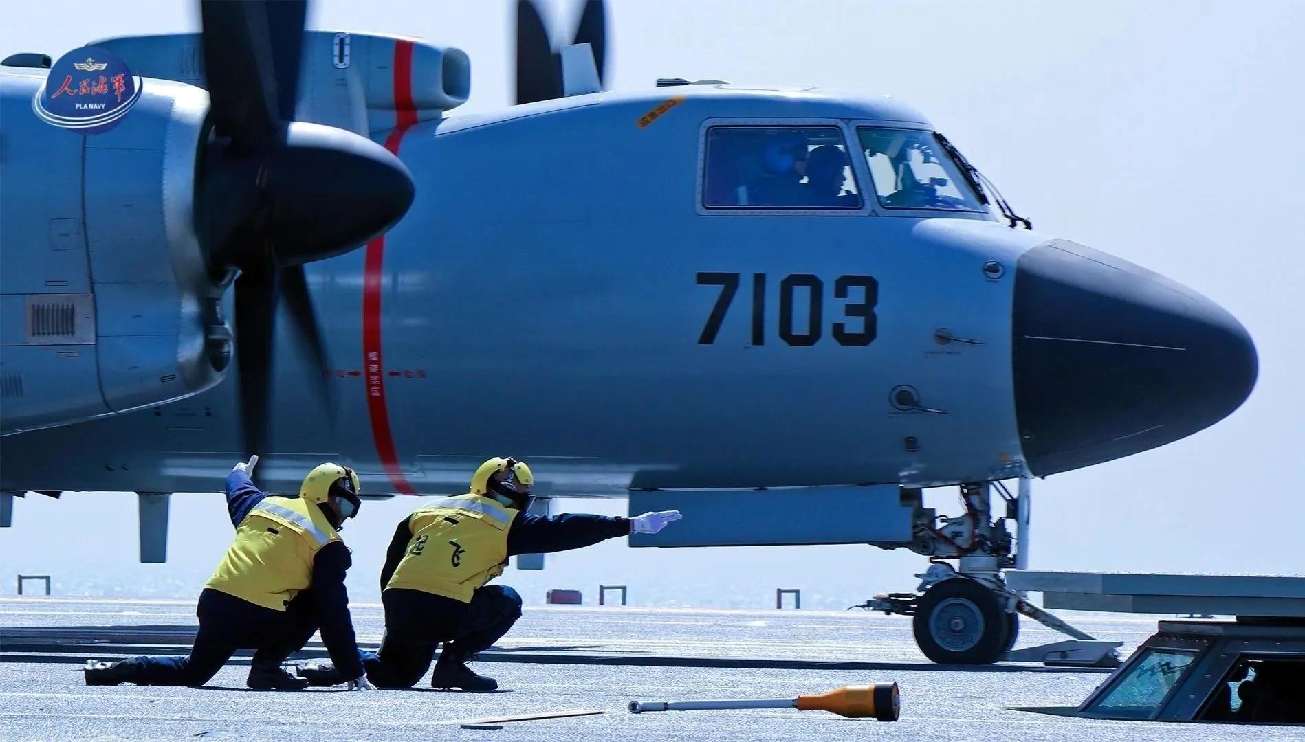 首次亮相閱兵半個月后,空警-600福建艦彈射畫面公布