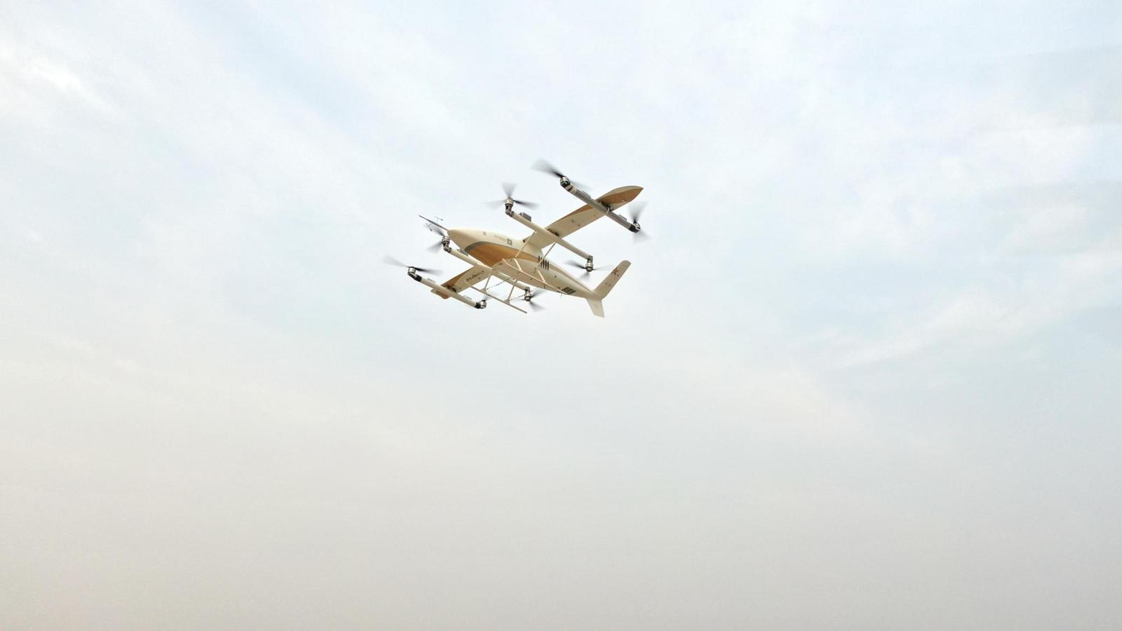 飞行器DF600“惊鸿”试飞中