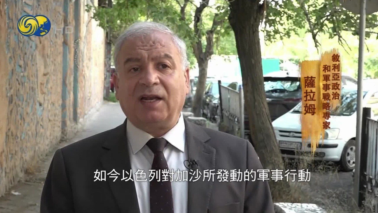 叙利亚学者：加沙发生的并非战争，而是以色列与美国共谋进行的种族灭绝