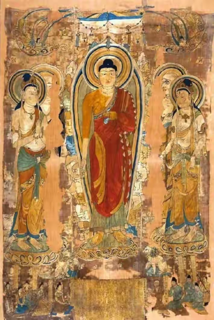 莫高窟72窟中的《修复凉州瑞像图》