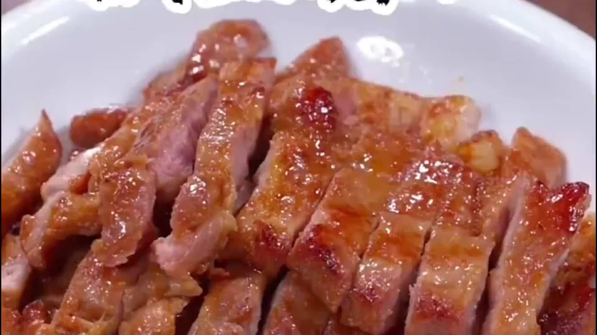 以后猪肉买回家，就像我这样做，焦香酥脆，做法特简单