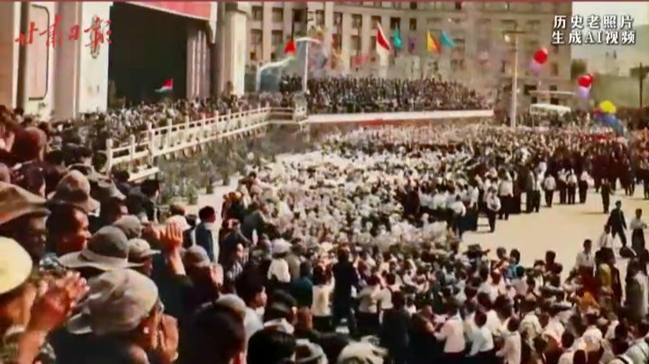 国庆记忆：1965年10月1日　兰州盘旋路