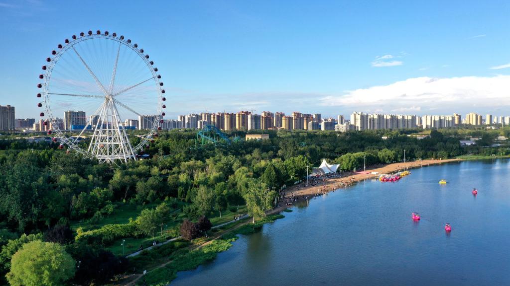 邢台七里河景观。（李成行 摄）