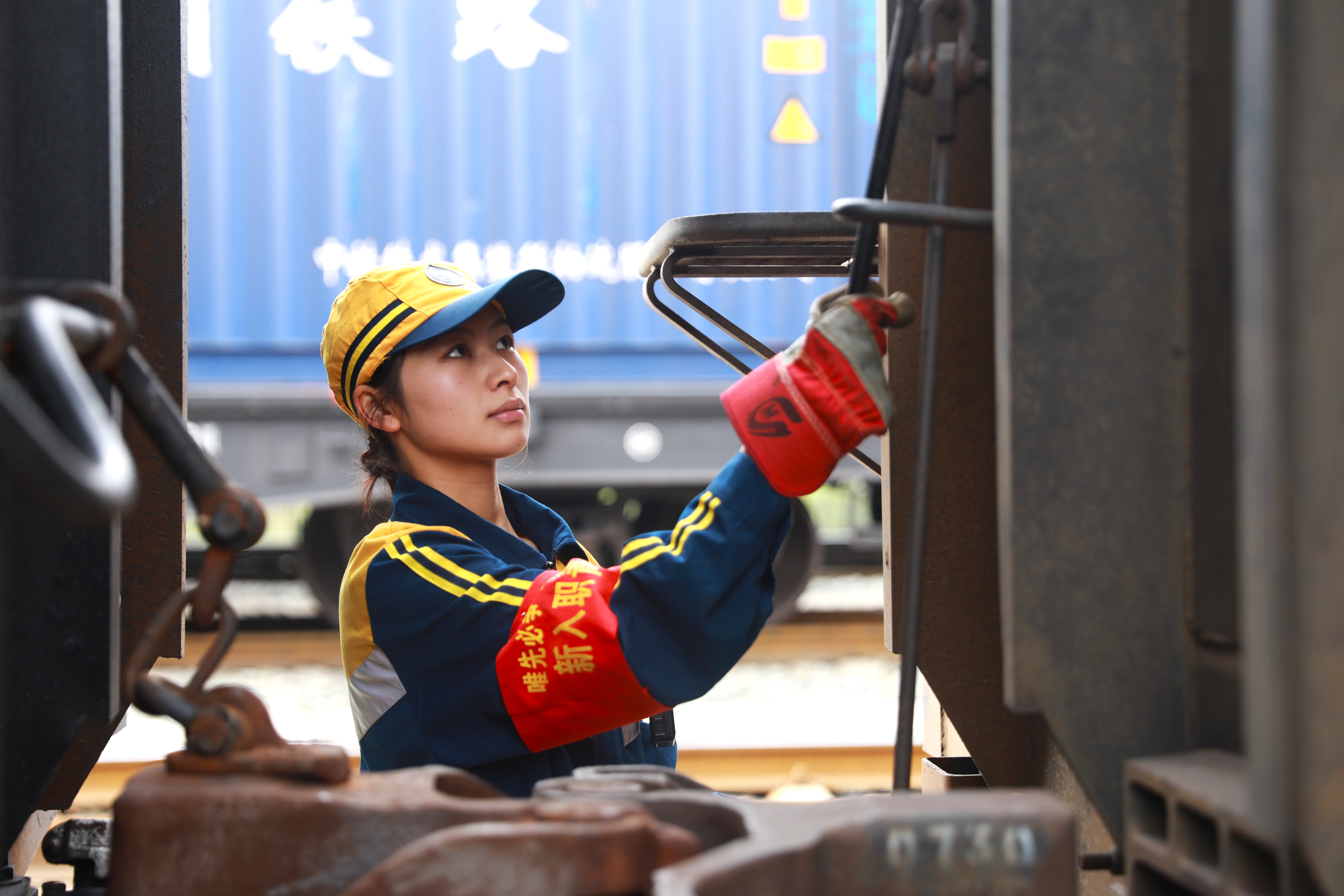 货车检车员李小芳