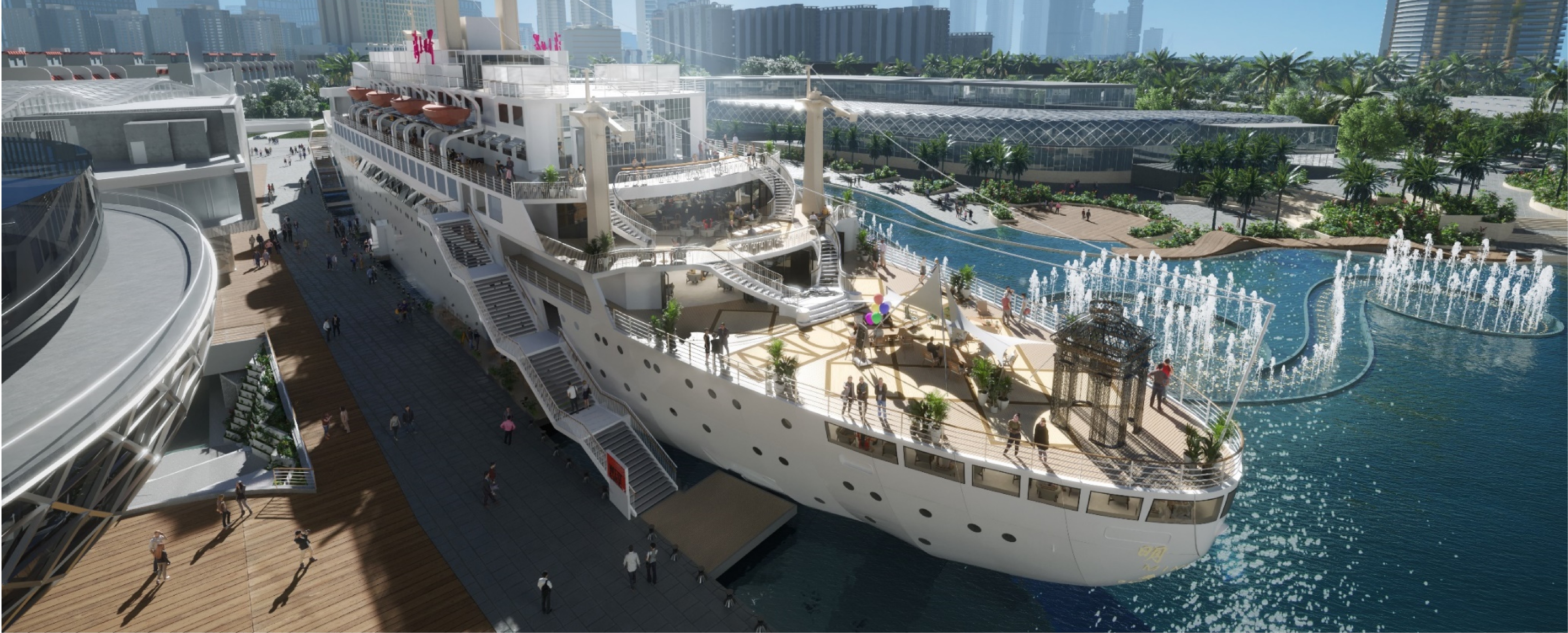 传奇邮轮变身沉浸式演艺综合体,明华轮即将华丽重启