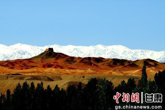 图为敦煌阳关遗址（资料图）　敦煌市委宣传部供图