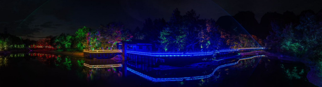 龙虎山景区国庆夜“出圈”：丹霞流光映仙境 《寻梦龙虎山》嗨翻黄金周