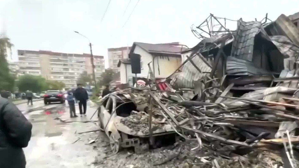 俄罗斯集中袭击乌克兰能源基础设施