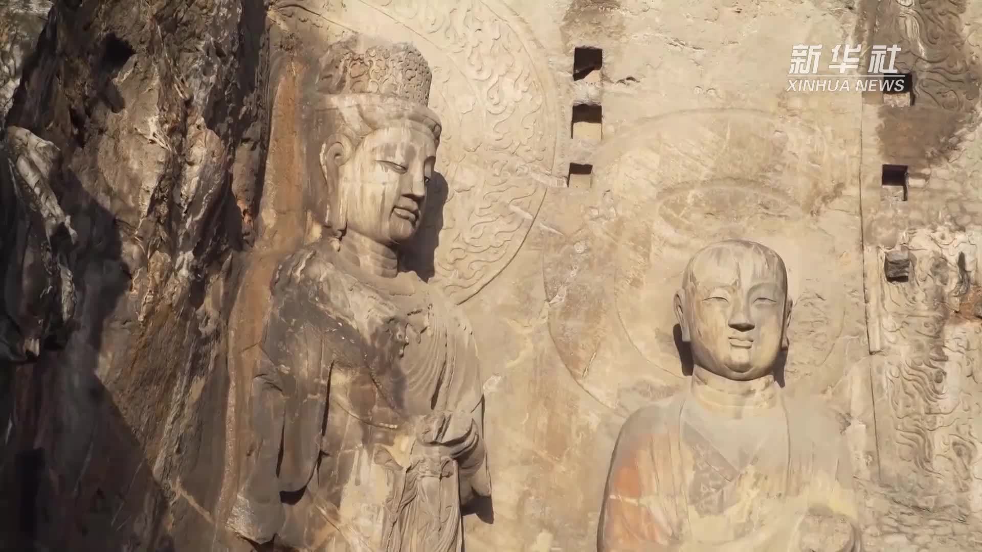 观大卢舍那像龛 感受唐代石雕艺术