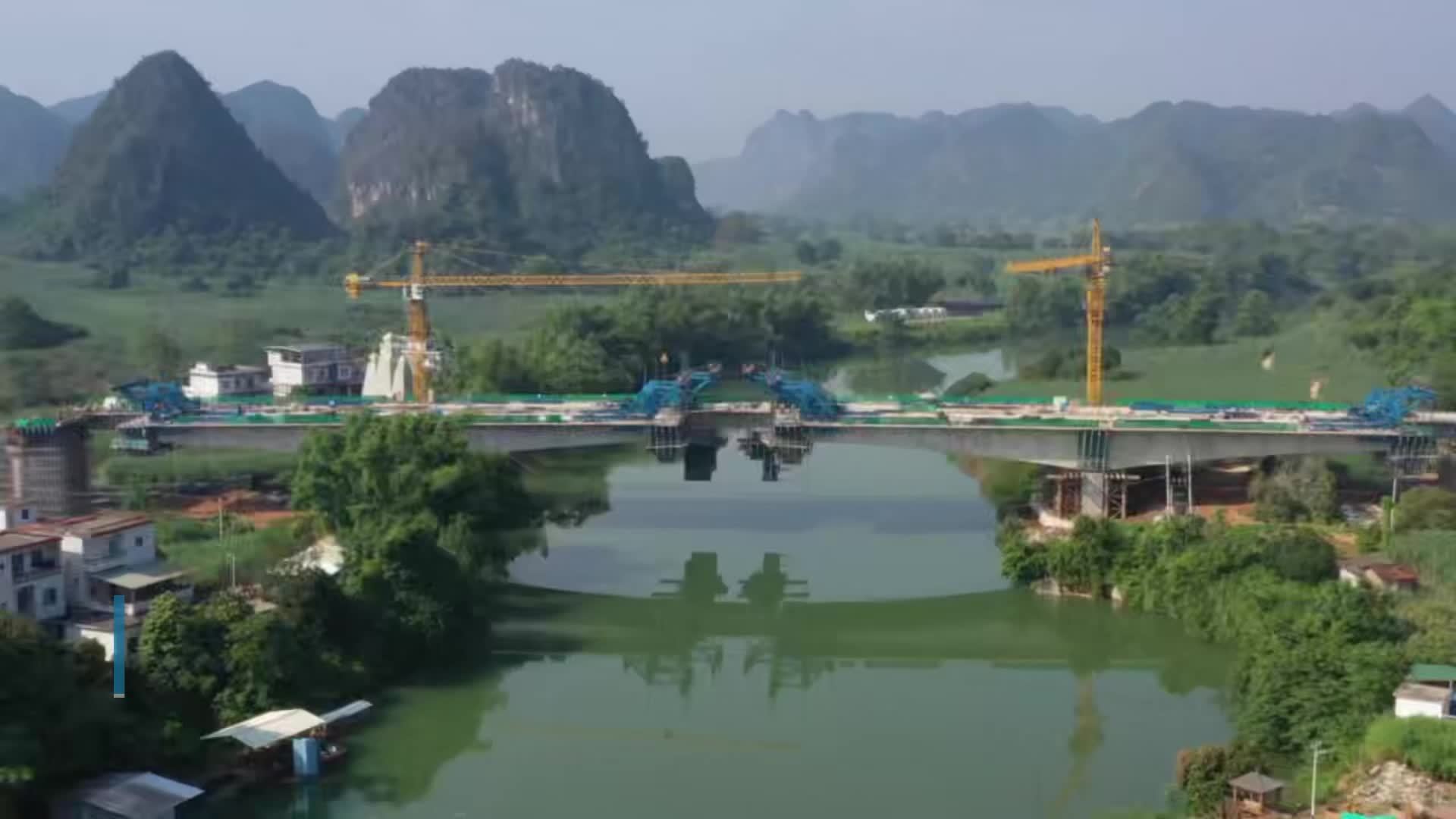 广西一级旅游大道S313崇左至龙州响水公路建设取得重要进展