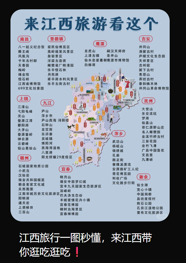 雙節(jié)假期 因為有你江西更動人