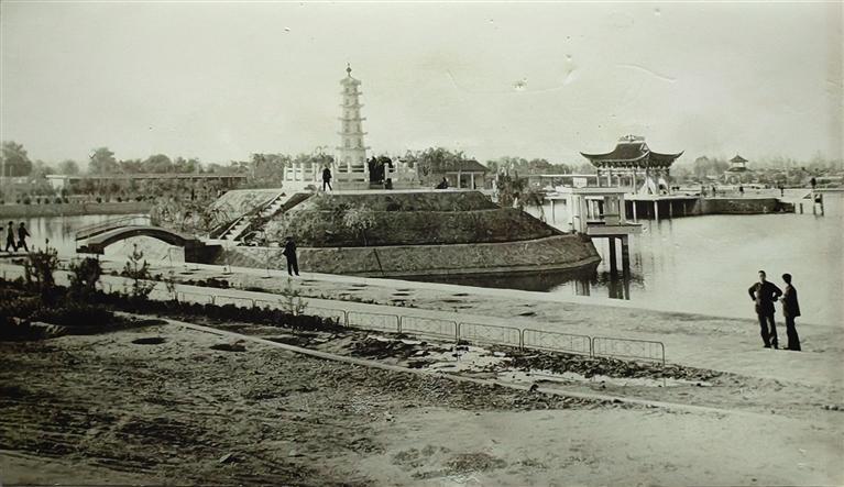 二十世纪五六十年代的西固公园