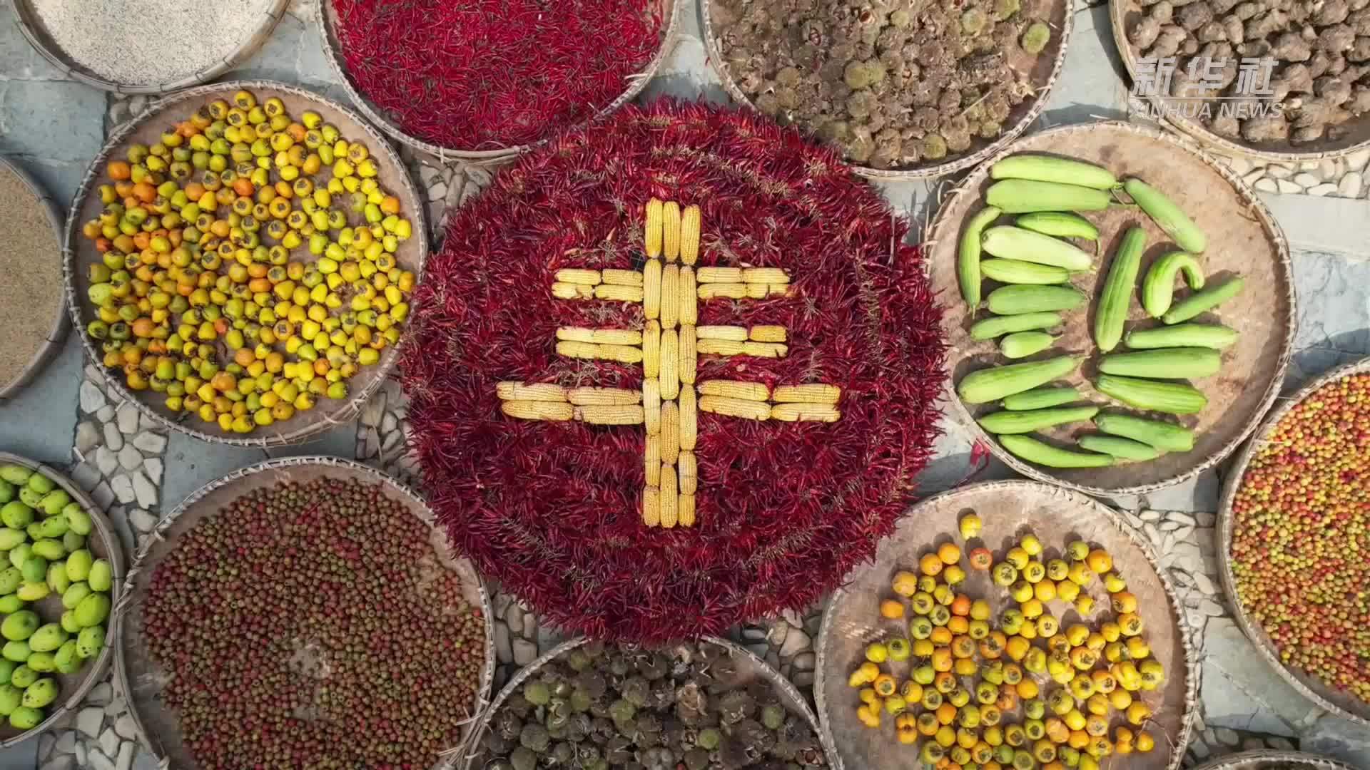 来竹泉村“晒”秋天！打卡沂蒙山下的丰收图