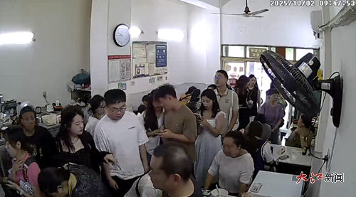 南昌39平方米小店雙節假期流量暴漲272%。（圖源：商家供圖）