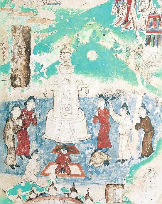 莫高窟第103窟 佛顶尊胜陀罗尼经变