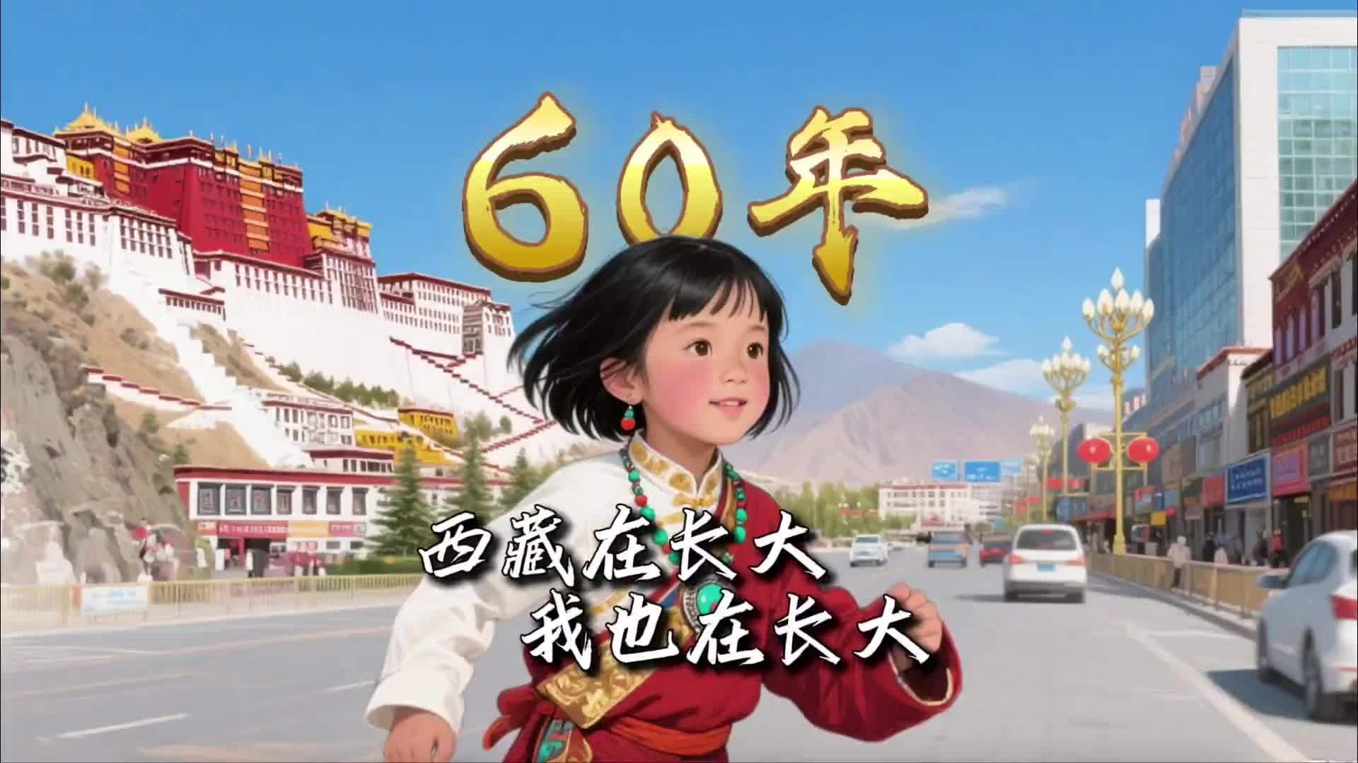 60年，西藏在长大，我也在长大 #2025第三只眼看中国   #青年创作者成长计划