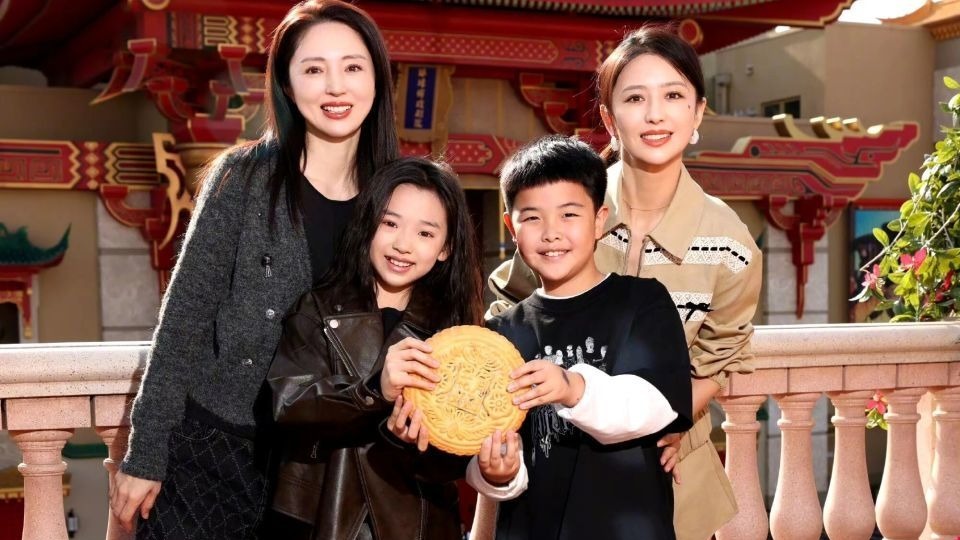 董璇佟丽娅晒携娃同游合照！关悦与佟丽娅争抢小酒窝做“未来儿媳”封面图