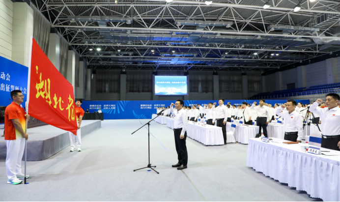 第十五届全国运动会湖北省体育代表团成立！604名运动员出征 人数创历史新高