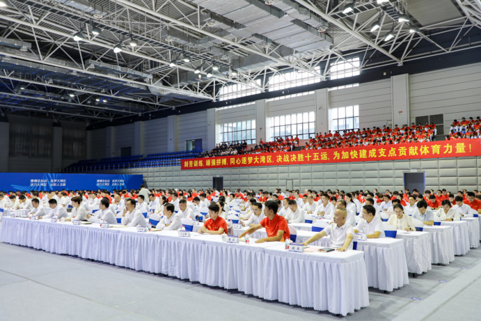 第十五届全国运动会湖北省体育代表团成立！604名运动员出征 人数创历史新高