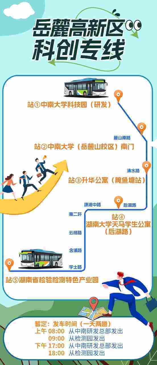 长沙新增一条科创专线