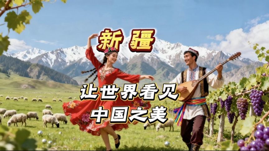 新疆，让世界看见中国之美 #2025第三只眼看中国   #青年创作者成长计划