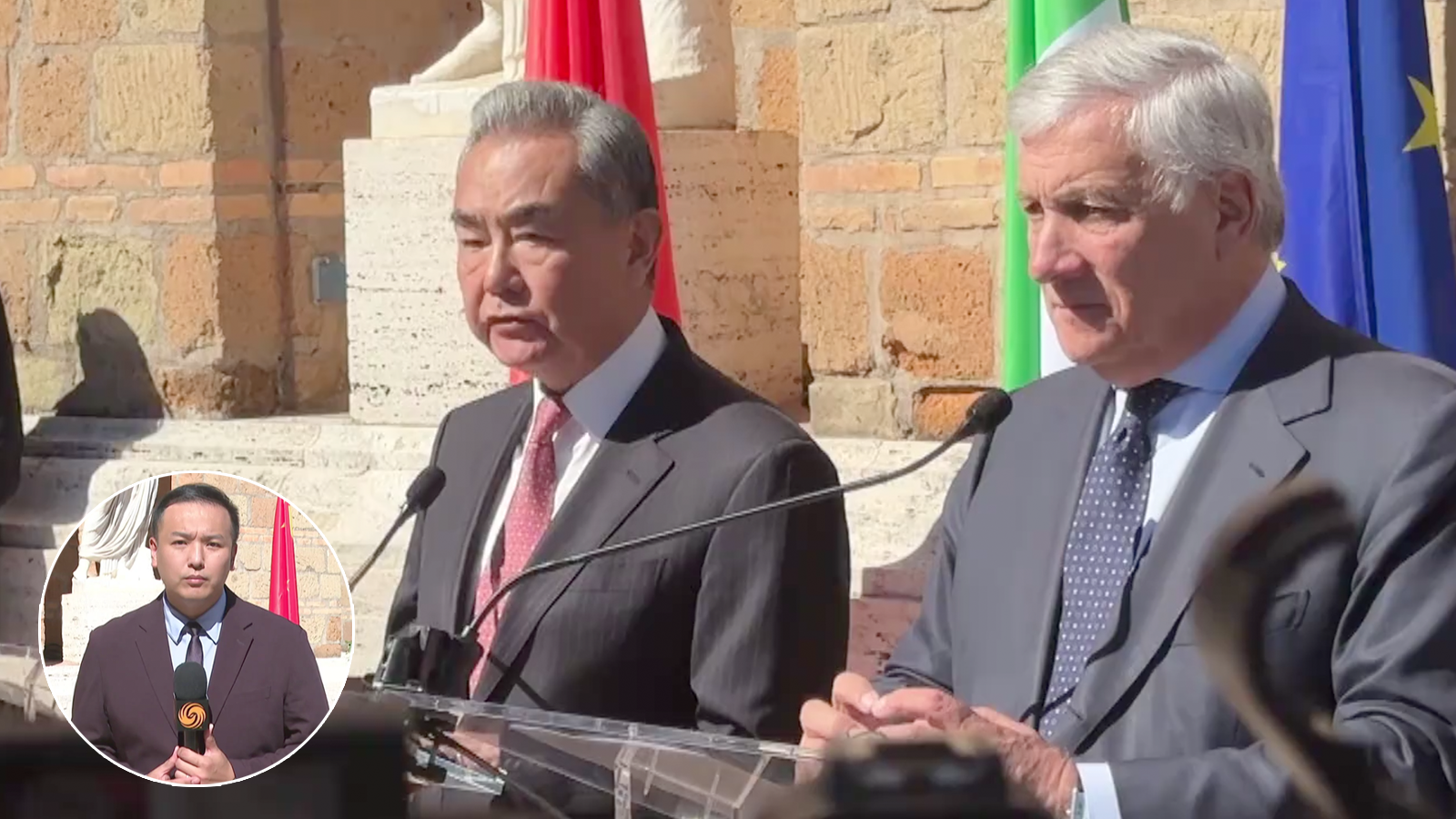 王毅和意大利外长塔亚尼共见记者：延长对意大利免签 推动“说走就走”的中国之旅