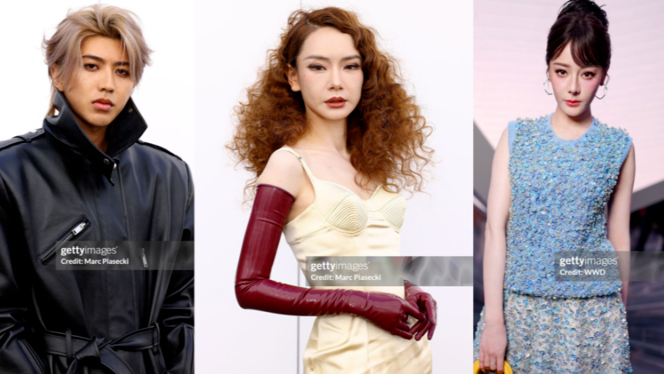 巴黎时装周：蔡徐坤似泰国老表，戚薇造型好怪，刘雯娜扎简单性感封面图