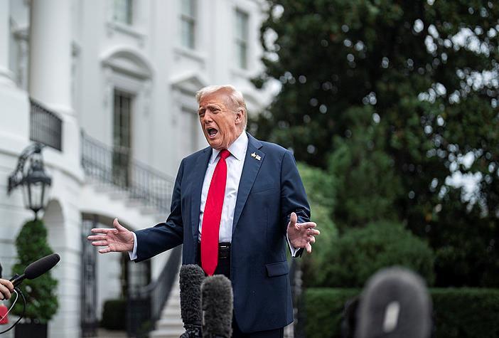 △美國總統(tǒng)特朗普(資料圖)