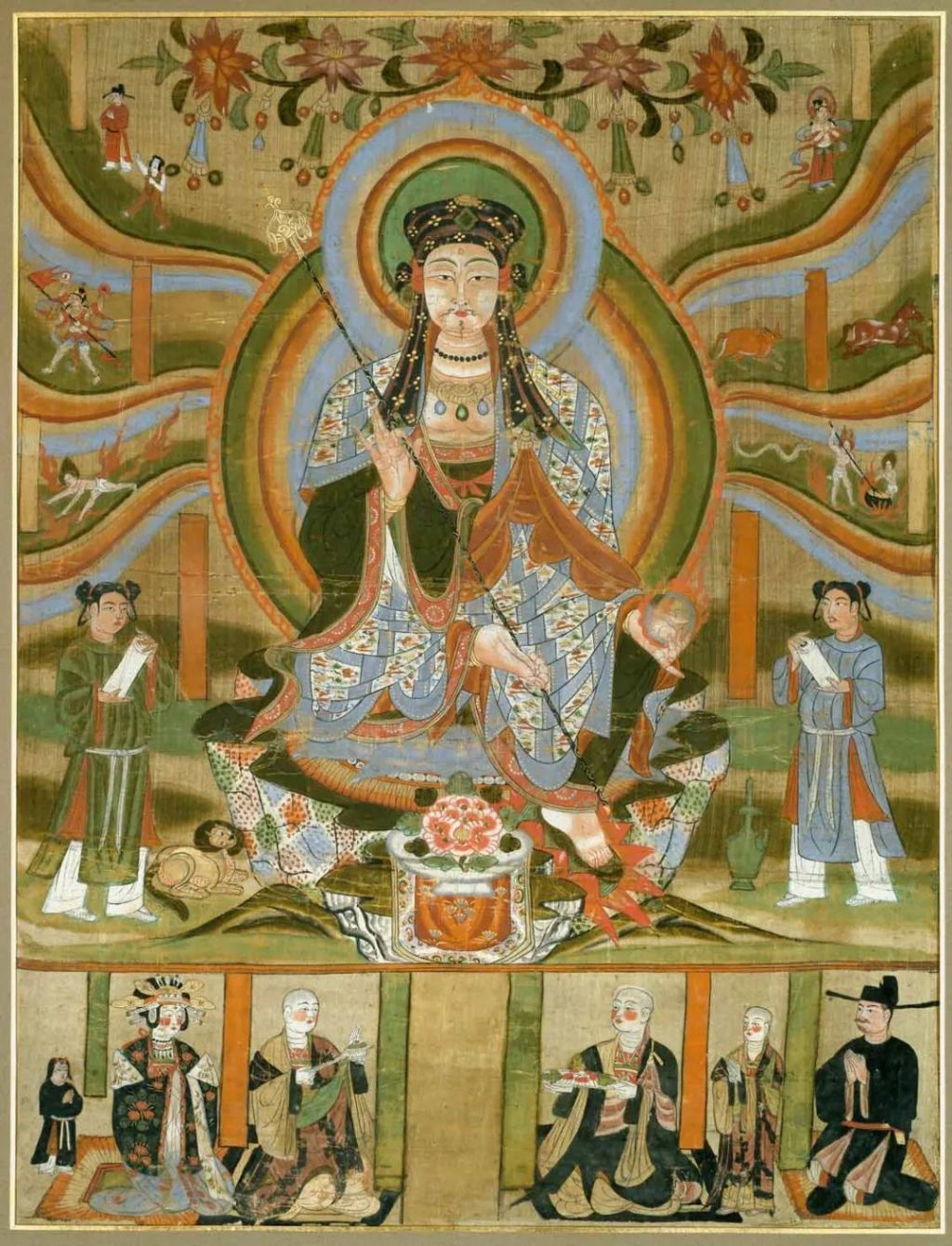 法国吉美国立亚洲艺术博物馆收藏 北宋地藏王菩萨