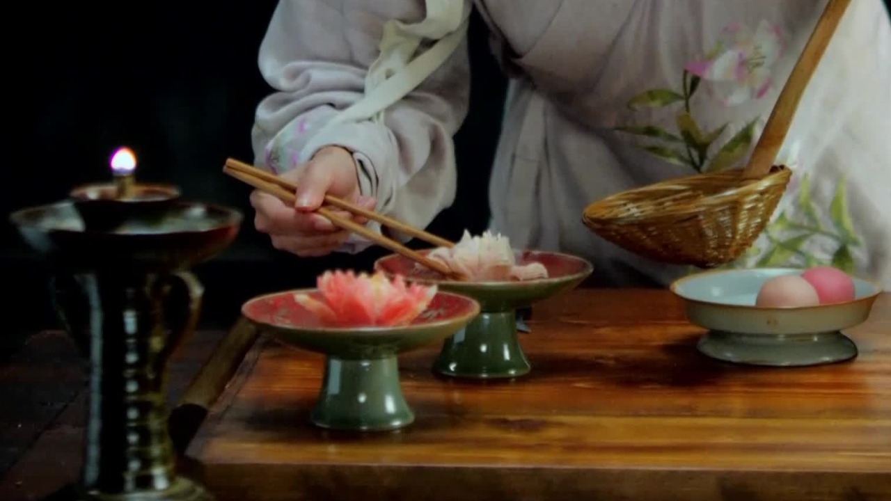 中国甜点的制作技艺在宋代达到巅峰，董小宛生活的年代，厨师拼的都是创意