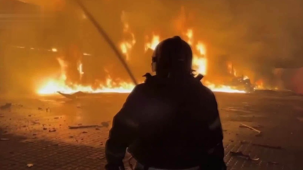 乌克兰南部港口城市遭俄军大规模空袭