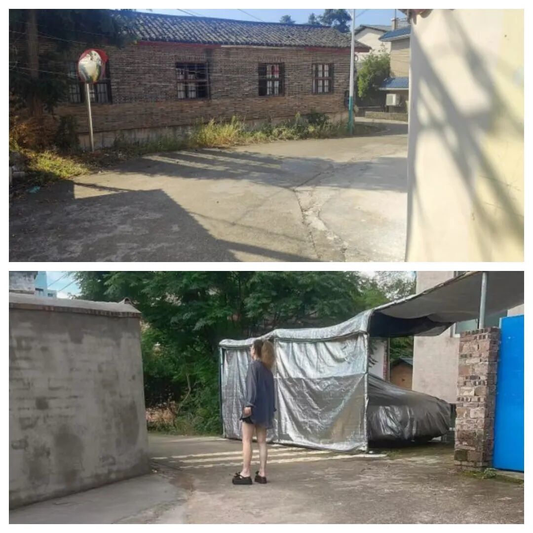 安远县原石湾小学围墙改造 90度直角“死亡弯”存在安全隐患