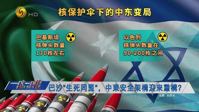 若巴基斯坦向沙特提供核武器，能否有效平衡以色列在中东的核垄断？