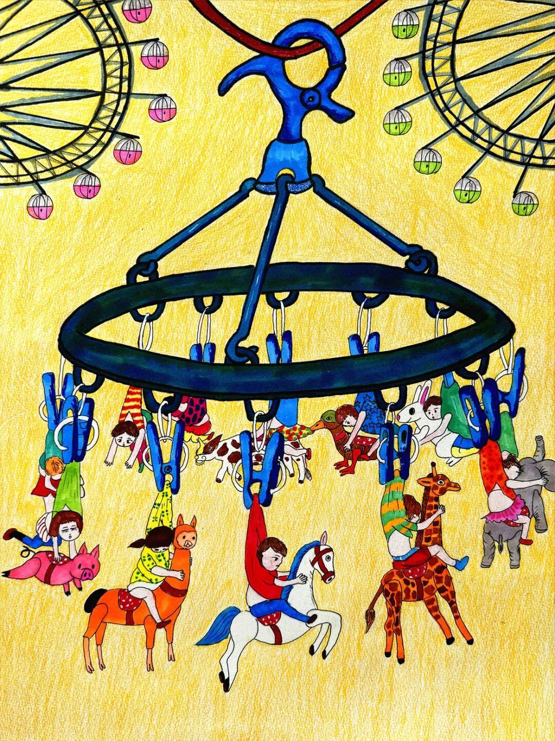 喜讯！睢宁3幅儿童画作品入选中国2025少儿美术作品展