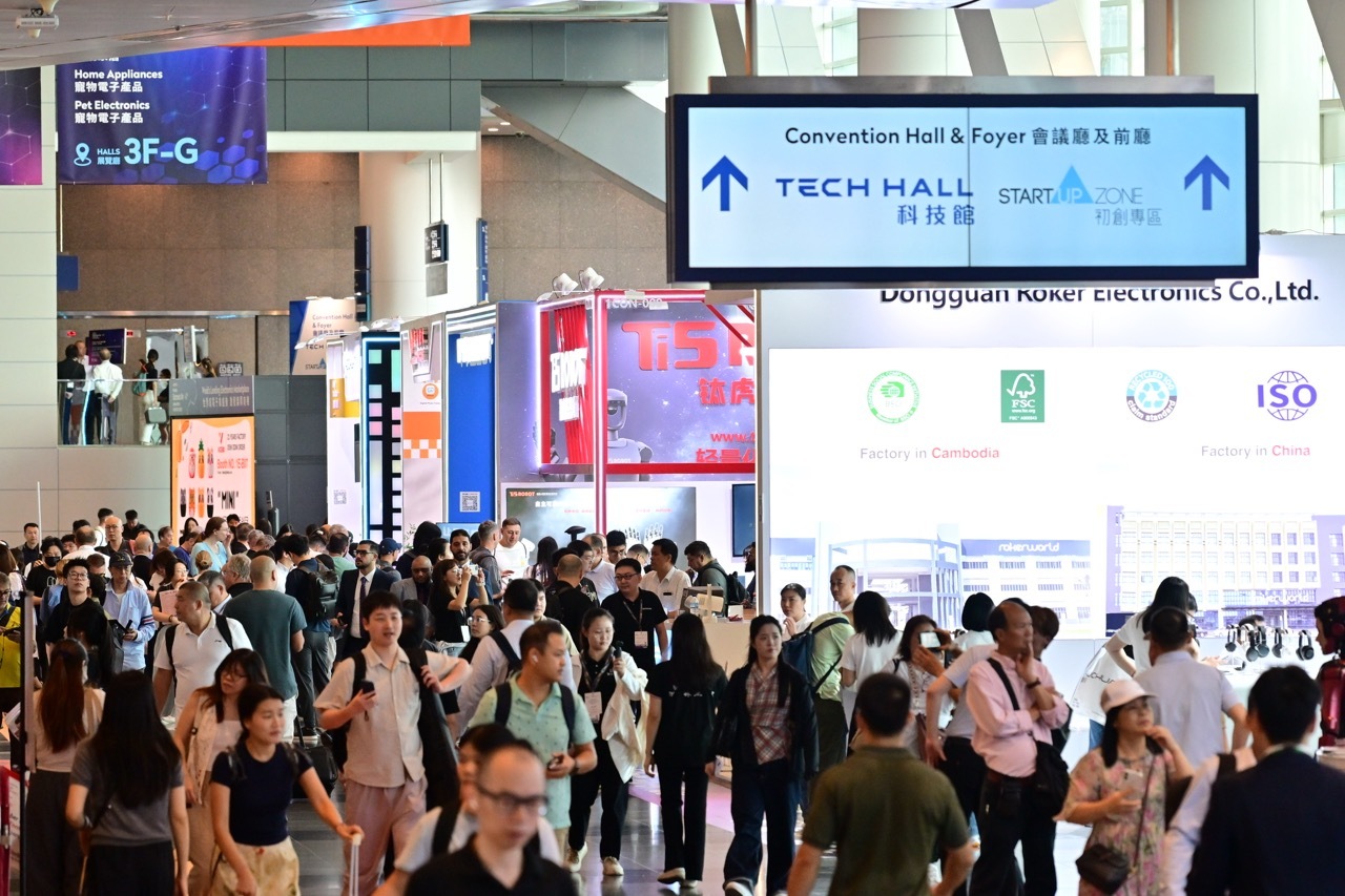 图：秋电展及electronicAsia展会现场