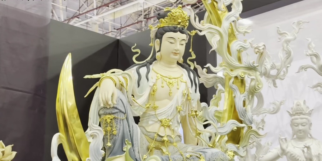 沉浸式云逛展！厦门佛事展精美造像合集，治愈又震撼