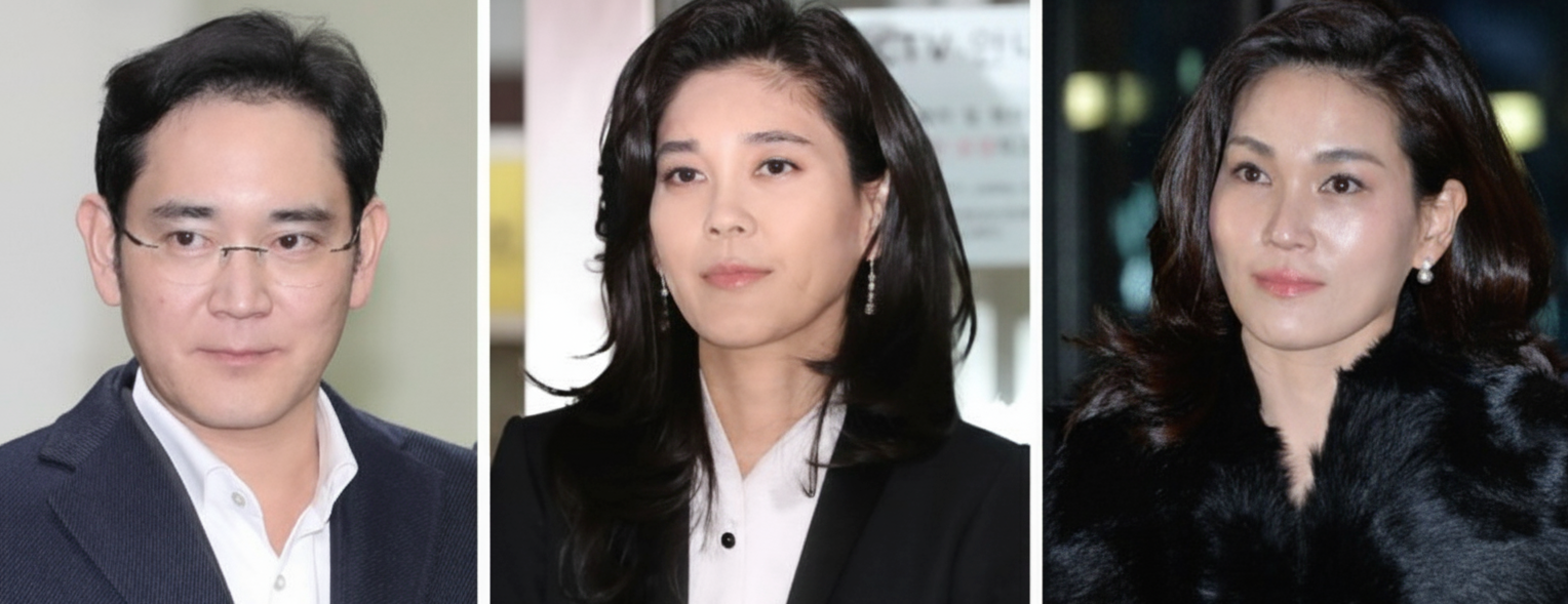 李在镕、李富真和李叙显