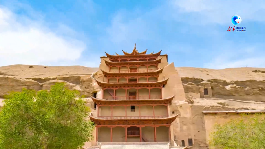 外宾莫高窟“取经”　见证世界文化遗产生态保护之变