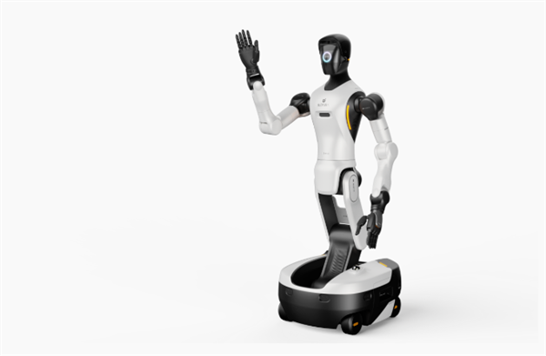智元精灵G2机器人发布：全球首款十字腕力控臂